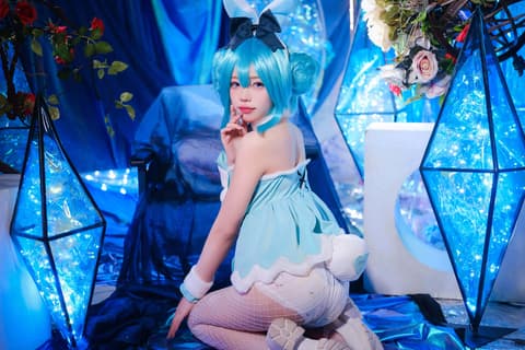 咬一口兔娘 NO.002 MIKU初音未来兔女郎