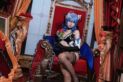 咬一口兔娘 NO.019 甘雨魅魔