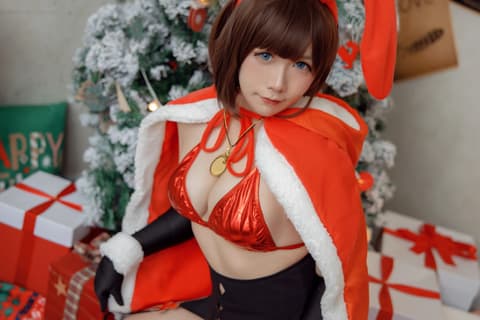 麻花酱-圣诞兔子